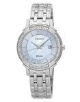 Seiko Womens Solar Classic Diamond Dress Watch - Mother of Pearl - Bracelet - SUT277_e5015734-7d43-4df5-a82b-453ffe0221e2