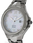 Seiko Solar Ladies 10 Diamond Coutura - Mother of Pearl Dial - Stainless - Date - SUT307A_f3e2c843-96d8-47e0-b222-50b4d0930649