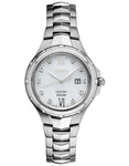 Seiko Solar Ladies 10 Diamond Coutura - Mother of Pearl Dial - Stainless - Date - SUT307