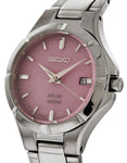 Seiko Solar Ladies Sport Dress Watch - Pink Dial - Stainless - Date - Bracelet - SUT315A_34342533-3b95-4877-b808-a67d65cf7dbe