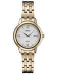 Seiko Womens Essential Watch - Gold-Tone - White  Dial - Date - Bracelet - SUT350_2b0abda1-727a-4023-8401-2ab432fe77f5