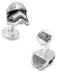 Star Wars Captain Phasma 3D Cufflinks - Logo Swivel Closure - SW-CPTPH-3D