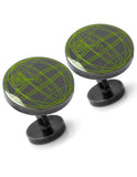 Star WarsDeath Star Blueprint Plans Cufflinks - Green & Grey - SW-DSRO-BKA