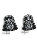 Star Wars Darth Vader Helmet Cufflinks - Silver Tone & Black Enamel - SW-DVH-SLA_7c9ea811-6b2f-4e6a-91f4-6e977a36c7b7