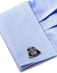 Star Wars Darth Vader Helmet Cufflinks - Silver Tone & Black Enamel - SW-DVH-SLB_981c332c-f859-41c7-bfb1-454d116fef10