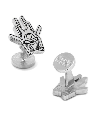 Star Wars Enfys Nest Cufflinks - Stainless Steel & Enamel - SW-EN-SL