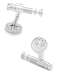 Star Wars Luke Skywalker Lightsaber 3D Cufflinks - Sterling Silver - SW-LSLS2-S925