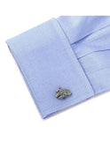Star Wars Millennium Falcon Cufflinks - Antique Plated - SW-MF-SLB