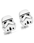 Star Wars Stormtrooper Helmet Cufflinks - White & Black Enamel - SW-STH-SLA_61337197-67c3-404b-beb2-e86ca0939cfa