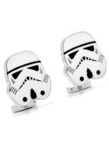 Star Wars Stormtrooper Helmet Cufflinks - White & Black Enamel - SW-STH-SLA_61337197-67c3-404b-beb2-e86ca0939cfa