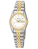 Seiko Ladies Day/Date Dress Watch - Stainless and Gold Tone - SWZ054_71b65c1c-9b26-4e5d-a40e-7d1f5a3b3305