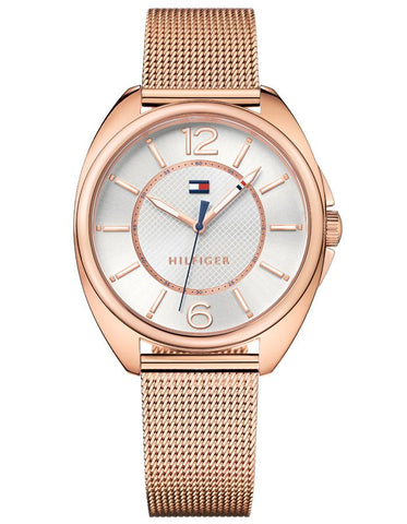 Tommy Hilfiger Womens Charlee Watch - Rose Gold-Tone - Mesh Bracelet - 30m - TH-1781697_216097c0-0c3f-4dc9-8e41-71e5fbe092d3