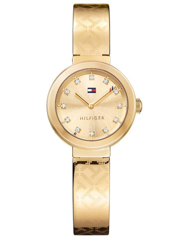 Tommy Hilfiger Womens Dress Watch - Crystals - Gold-Tone - Bangle Bracelet - 30m - TH-1781720_87ffe143-b991-4d97-8b20-bd3d23d91f1c