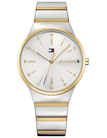 Tommy Hilfiger Kate Womens Watch - Bracelet - Two-Tone - Silver-Tone Dial - 30m - TH-1781800