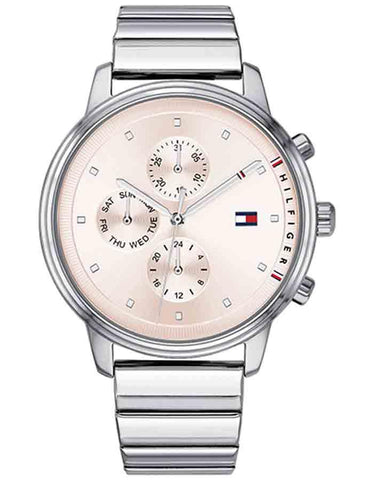 Tommy Hilfiger Womens Blake Watch - Stainless Steel - Rose Gold-Tone - Bracelet - TH-1781904