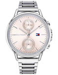 Tommy Hilfiger Womens Carly Watch - Stainless Steel - Crystals - Bracelet - TH-1781917