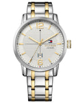 Tommy Hilfiger George Mens Watch - Two-Tone - White Dial -  Bracelet - Date - TH-1791214_68c43989-3c7d-4c25-98ee-5e3f074c0f54