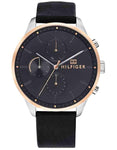 Tommy Hilfiger Mens Chase Watch - Two-Tone - Chronograph -Black- Bracelet - TH-1791488_7b368476-48f2-4c69-8a1b-cd96e56152d5