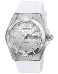 TechnoMarine Cruise Men - Stainless Steel - Silver Logo Dial - White Strap - TM-115209_00d22310-893f-4a0a-9273-20bb52863993