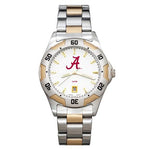 University of Alabama All Pro Mens Watch - Gold and Silver Tone - Bracelet - UAL153_50f26fca-52fe-4cb3-b9a0-78793083b631