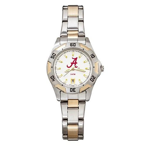 University of Alabama All-Pro Womens Watch - Gold and Silver Tone - Bracelet - UAL154_bc9de112-804a-40cd-adc6-ec132b6fd31f