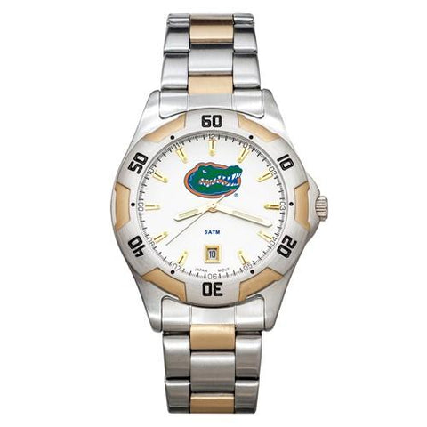 University of Florida All-Pro Mens Watch - Gold and Silver Tone - Bracelet - UFL153_f2018273-5541-4524-b4b3-9027d463faa9