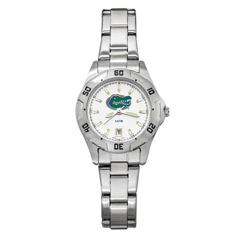 University of Florida All-Pro Womens Watch - Chrome Plated - Bracelet - UFL164_080fbba0-4390-4258-b65a-1b18e1f18d60