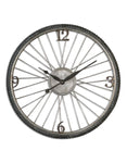 Uttermost Spokes Aged Wall Clock - Bicycle Wheel Replica - UM-06426