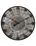 Uttermost Artemis Wall Clock - Aluminum Face - Bronze-Tone - Distressed - UM-06643