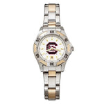 University of South Carolina AllPro Womens Watch -Gold and Silver Tone-Bracelet - USO154_d8817fb2-7459-412b-a673-935b8090180d