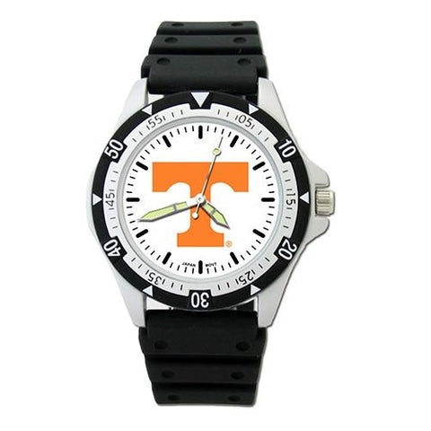 University of Tennessee Mens Option Watch - Rubber Strap - Color Logo - UTN135