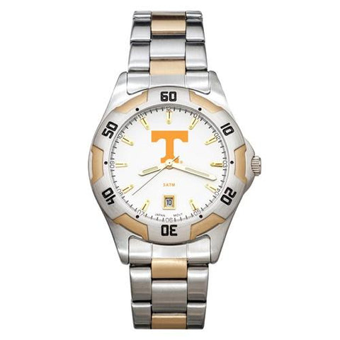 University of Tennessee All Pro Mens Watch - Gold and Silver Tone - Date Window - UTN153