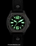 Lum-Tec Mens V-Series Automatic - Black Dial - Stainless Case - Leather Strap - V1A_61e95c68-4c94-4001-a369-ad9d66d63e94