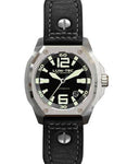 Lum-Tec Mens V-Series Automatic - Black Dial - Stainless Case - Leather Strap - V1_1f528908-29af-4f9b-be23-afe8738ab7fd