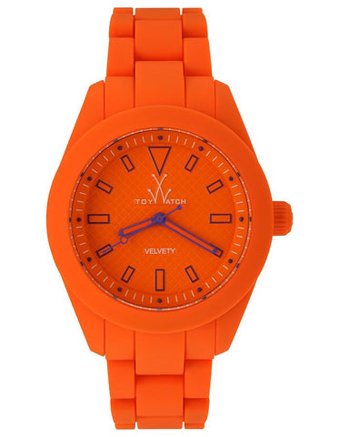 ToyWatch Velvety Orange - Velvety Touch Silicone Case and Bracelet - VV13OR