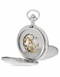 Charles-Hubert Mechanical Skeleton Pocket Watch - Chrome-Plated Brass - 48mm - XWA1034C_92d0badb-6025-4dd5-8628-67d3b7f7d739