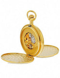 Charles-Hubert 48mm Mechanical Skeleton Pocket Watch - 14k Gold-Plated Brass - XWA1035B_4bcadcc4-20f5-4bf4-96c8-5fc08b1fb08f