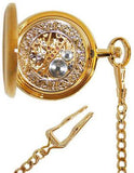 Charles-Hubert 48mm Mechanical Skeleton Pocket Watch - 14k Gold-Plated Brass - XWA1035_af960f26-89cf-4c7c-a2f1-bd756410d117