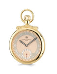 Charles Hubert Gold-Tone Open Face Mechanical Pocket Watch - Champagne Dial - XWA3340_ca80c226-6949-4221-93ef-008fe0181ff7