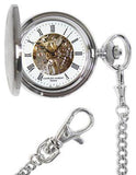 Charles-Hubert Mechanical Skeleton Pocket Watch - Stainless - See-Through Cover - XWA834_f9d496c2-4b78-40d8-9121-dfb16efcd3ab