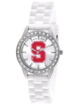 Stanford University Womens Frost Watch - Crystal Bezel - Silicone Strap - XWL1067_201ab820-4664-46e6-bb00-a34d6ab15a59