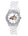 Montana State University Womens Frost Watch - Crystal Bezel - Silicone Strap - XWL1083