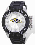 NFL Mens Baltimore Ravens Beast Watch - Molded Strap - Luminous Hands - XWM1999