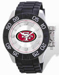 NFL Mens San Francisco 49ers Beast Watch - Molded Strap - Luminous Hands - XWM2023