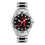 University of Alabama Logo Mens Heavy Hitter Watch - Bracelet - Color Logo - XWM2723