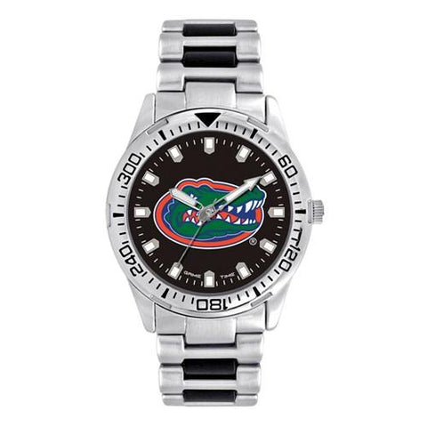 University of Florida Logo Mens Heavy Hitter Watch -  Bracelet - Color Logo - XWM2745_79a28258-1b84-4317-8515-01dd3d0a1143