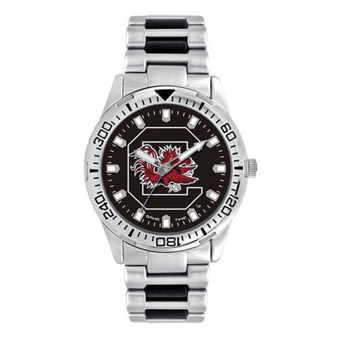 University of South Carolina Logo Mens Heavy Hitter Watch -Bracelet - Color Logo - XWM2811_bef054b1-c0d6-471e-9032-c9bc70aa5296