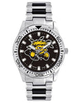 Wichita State University Logo Mens Heavy Hitter Watch - Bracelet - Color Logo - XWM2835